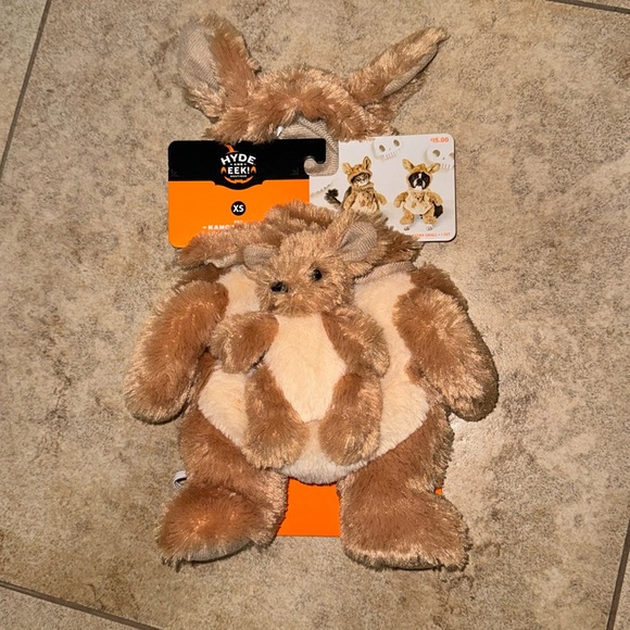 Pet kangaroo costume set size XS. - Picture 3 of 9